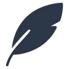 Feather icon